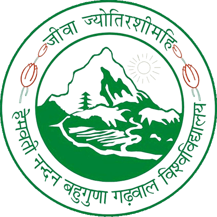 हेमवती नंदन बहुगुणा गढ़वाल विश्वविद्यालय, उत्तराखण्ड logo